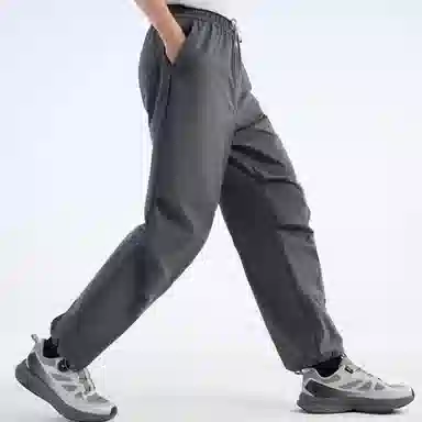 九牧王男裤专家 商务高弹车缝宽松直筒户外工装裤 男款