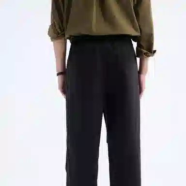 九牧王男裤专家 商务高弹车缝宽松直筒户外工装裤 男款