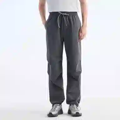 九牧王男裤专家 商务高弹车缝宽松直筒户外工装裤 男款