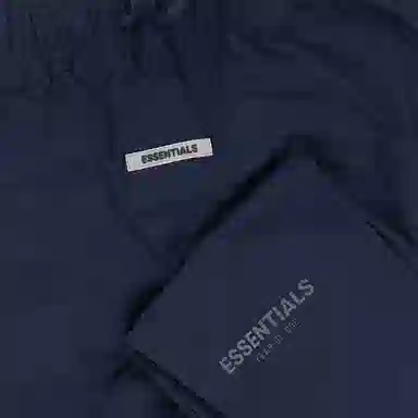 Fear of God Essentials FW21 Nylon Track Pants Navy