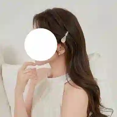 简应舒 国风玫瑰花琵琶 合金 发夹 女款