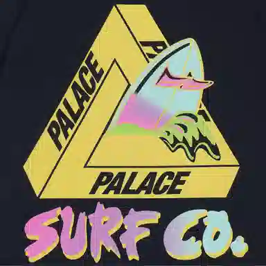 PALACE SS22 Tri-Surf Co T-Shirt Black T