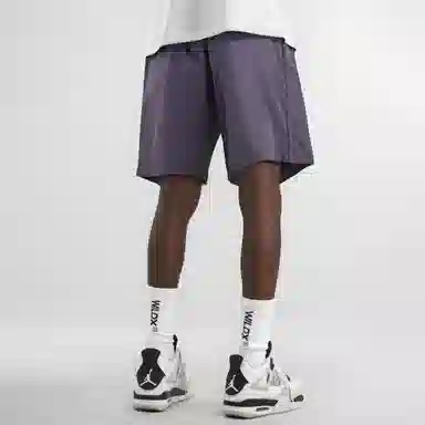 王者荣耀 孙悟空地狱火款 美式复古五分冰感纯色校园学院风健身篮球裤运动宽松系带直筒设计直筒松弛感慵懒风休闲短裤 男女同款