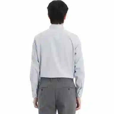 利郎 商场同款纯色尖领棉款商务休闲长袖衬衫 男款