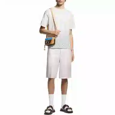 Louis Vuitton SS25 Jacquard T-Shirt White