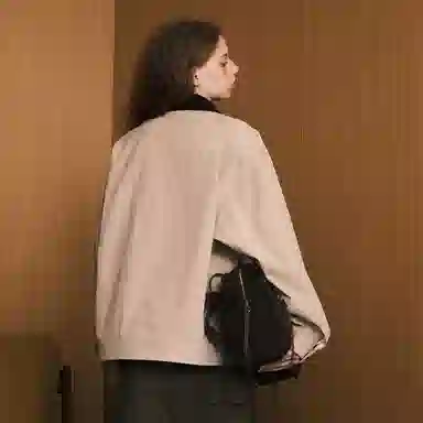 MATCHA STORY Academy Series Colorblock Jacket