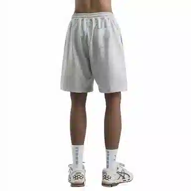 王者荣耀 美式五分裤纯色学院风运动宽松系带字母休闲短裤 男女同款