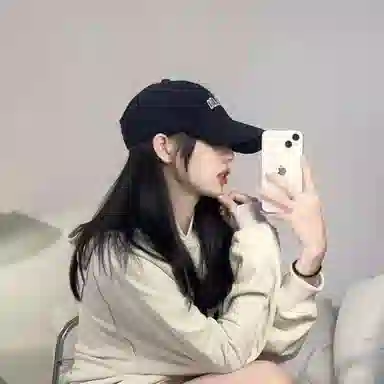 佐闯 遮阳帽大头围加深硬顶显脸小宽帽檐鱼尾 棉 鸭舌帽 女款