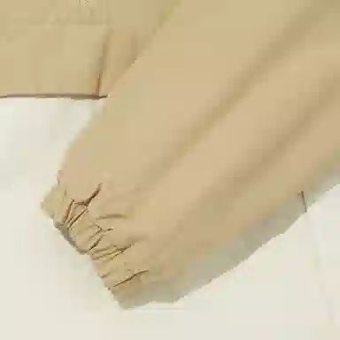 The North Face Half-Zip Colorblock Hoodie Jacket Khaki