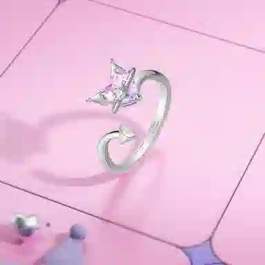 Hello Kitty ins 925 Kuromi