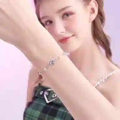 Hello Kitty ins 925 Kuromi