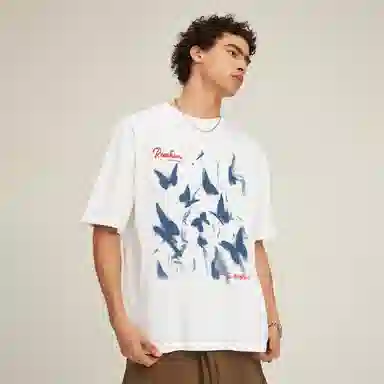 REXSHION Street Graffiti Logo T-Shirt