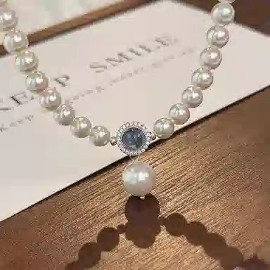 韵系 高级感轻奢小众珍珠 铜镀金 项链 女款