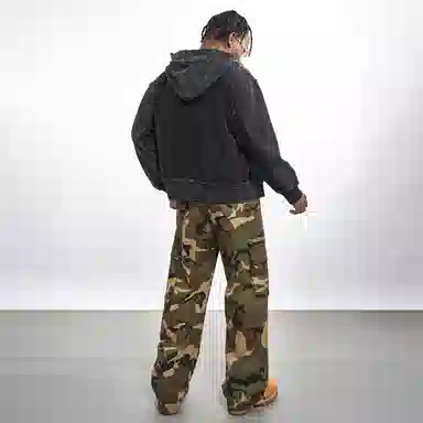 MT99 Vintage Hoodie Jacket Black