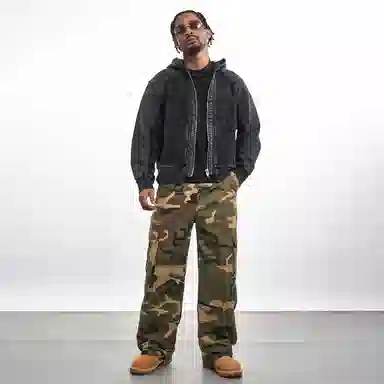 MT99 Vintage Hoodie Jacket Black