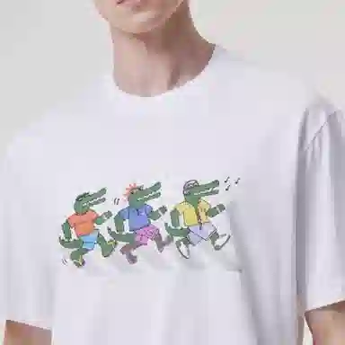 Lacoste Cartoon Print Tee