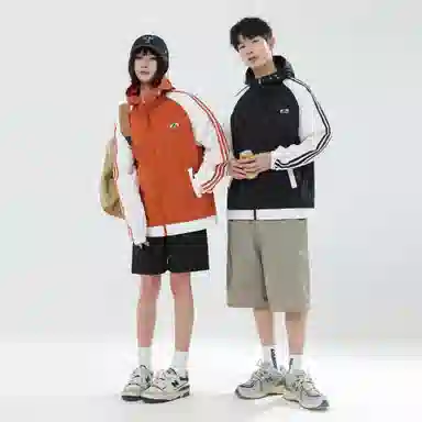 稻草人 防紫外线连帽透气防晒服 男女同款