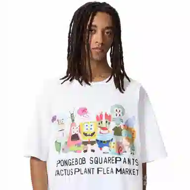 UNIQLO x CPFM x SpongeBob Tee White