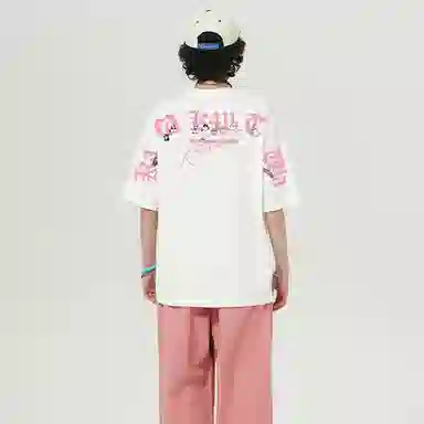 K411 Cute Cat Logo T-Shirt