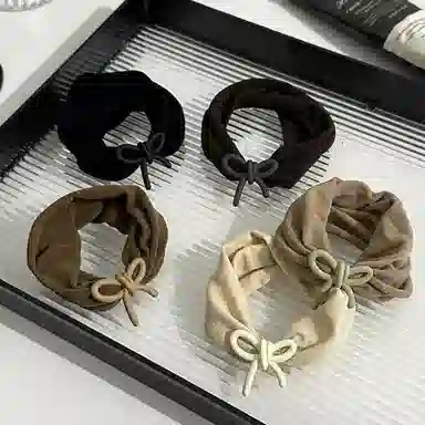 简应舒 加宽高弹力 时尚简约 布料 发圈 女款