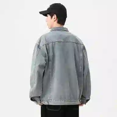 Double Star Retro Denim Jacket