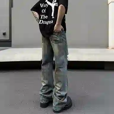 Pirkadat Vintage Loose Jeans