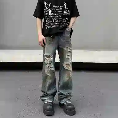 Pirkadat Vintage Loose Jeans