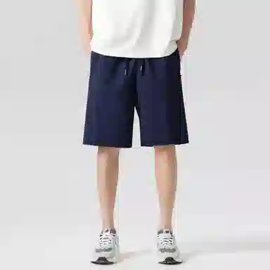 贵人鸟 丝凉系列 通勤纯色简约百搭宽松五分休闲短裤 男女同款