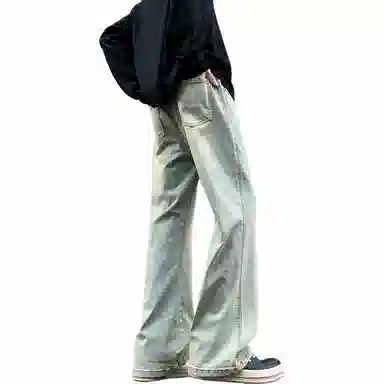 JASONWOOD Retro Washed Yellow Jeans