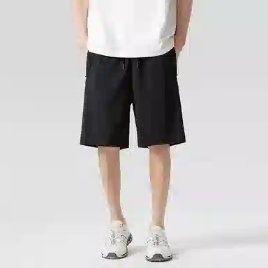 贵人鸟 丝凉系列 通勤纯色简约百搭宽松五分休闲短裤 男女同款