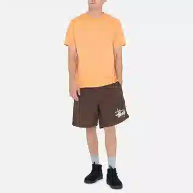 Stussy Logo Embroidered Shorts