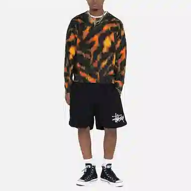 Stussy Logo Embroidered Shorts