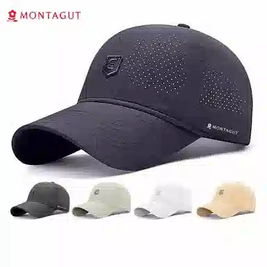 梦特娇 轻薄透气 涤纶 鸭舌帽 男款