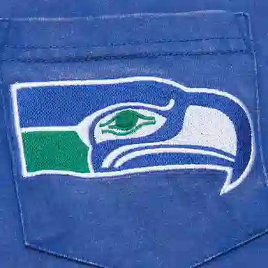 Mitchell Ness x NFL Seattle Seahawks Vintage Logo Fade Away Premium T