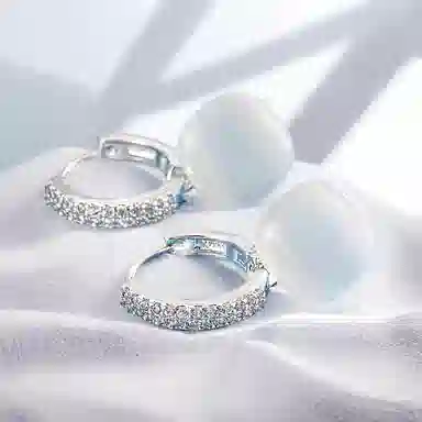 元生伊 时尚饰品 网红方块 铜 耳环 女款