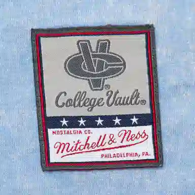Mitchell Ness North Carolina Tar Heels Vintage Logo Fade Away T