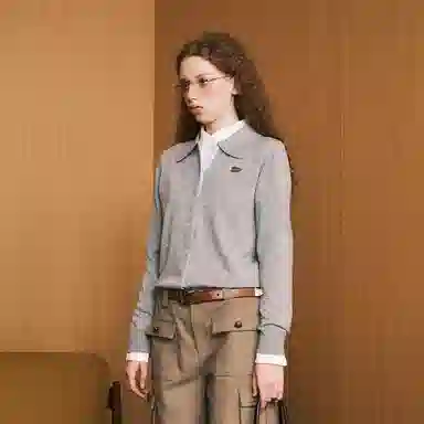 Matcha Story Sweater Light Grey