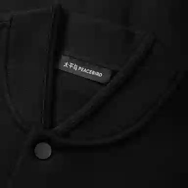 PEACEBIRD MEN Sweater Black