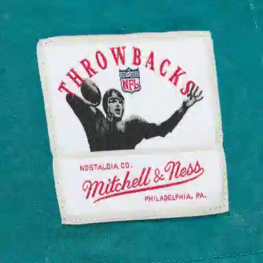 Mitchell Ness Aqua Miami Dolphins T