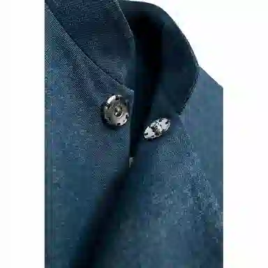 ZARA x AO YES SS25 Coat Blue