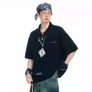 BJHG Vintage Polo Half-Zip