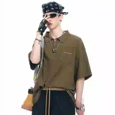 BJHG Vintage Polo Half-Zip