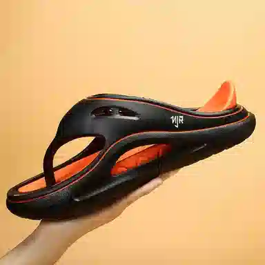 南极人 简约舒适 防滑人字拖鞋 男女同款