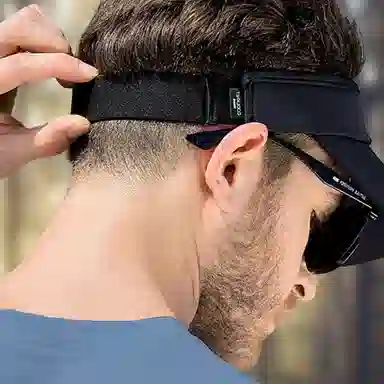 优幽兰 休闲简约纯色高级感遮阳帽时尚百搭防紫外线太阳帽跑步运动空顶帽户外出游必备 聚酯纤维 防晒帽 男女同款情侣款