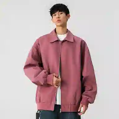 【dme】 美式潮牌高街翻领休闲百搭宽松舒适长袖夹克外套 男女同款