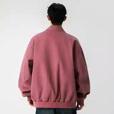 【dme】 美式潮牌高街翻领休闲百搭宽松舒适长袖夹克外套 男女同款