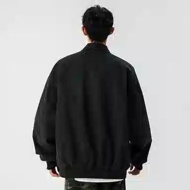 【dme】 美式潮牌高街翻领休闲百搭宽松舒适长袖夹克外套 男女同款