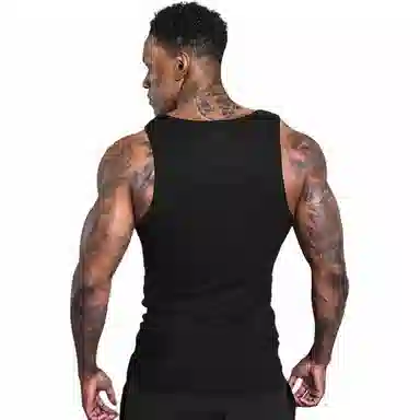 黑马漫画 简约透气舒适背心 男女同款