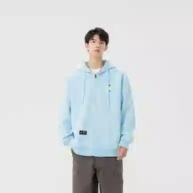 王者荣耀 鲁班七号星空梦想款 美式复古创意字母涂鸦简约落肩长袖休闲宽松多巴胺连帽夹克外套 男女同款