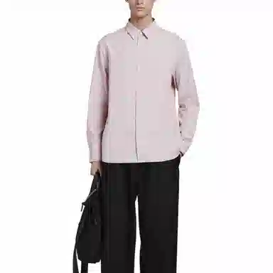 COS Long Sleeve Striped Shirt Pink